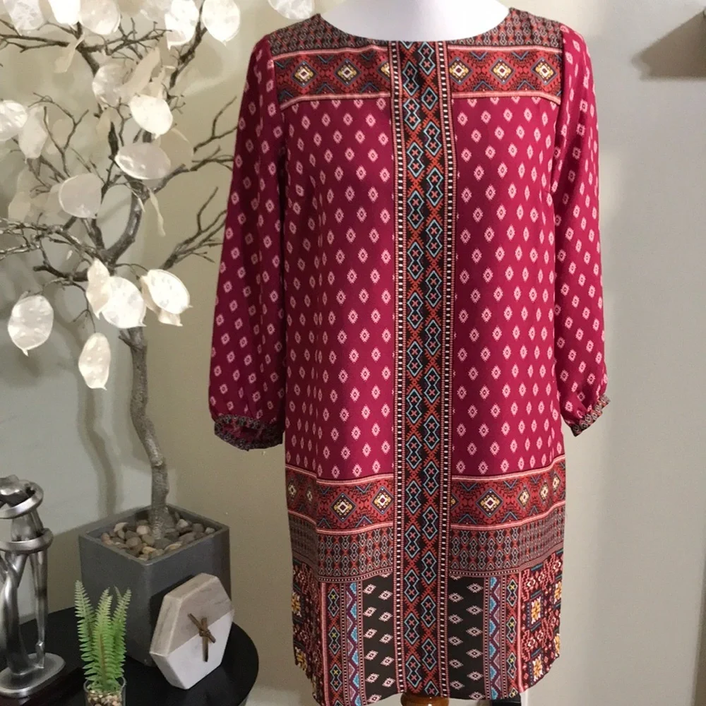 LOFT BOHO DRESS - Picture 1 of 7